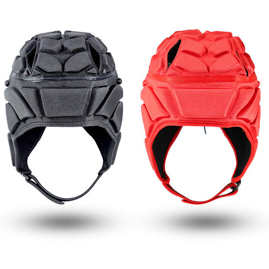 Rugby Helmet Goalkeeper Hat British Anti-collision Cap Pitcher Training Baseball Protective Gear Soft Football Goalkeeper Head Protector