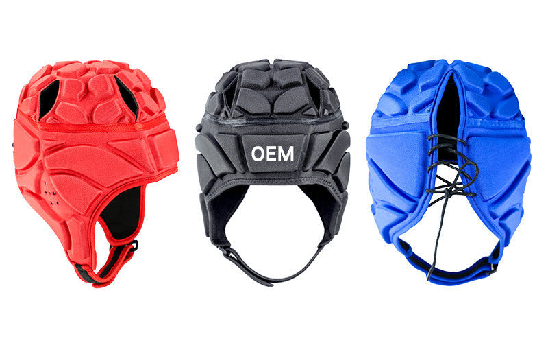Rugby Helmet Goalkeeper Hat British Anti-collision Cap Pitcher Training Baseball Protective Gear Soft Football Goalkeeper Head Protector