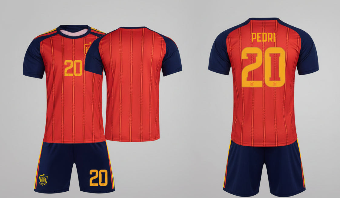 2026 World Cup Spain Custom Jersey