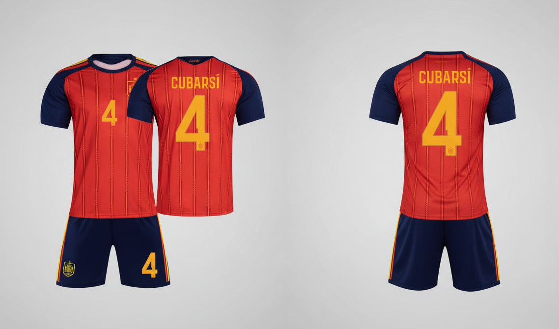 2026 World Cup Spain Custom Jersey