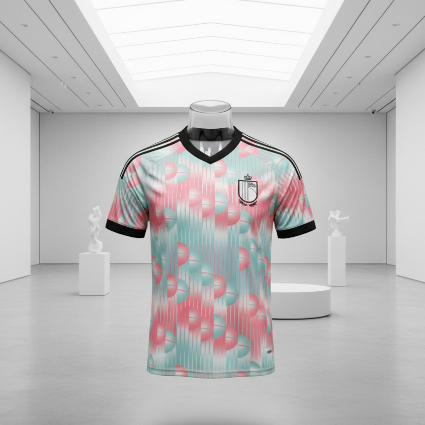 Camiseta personalizada de aficionado de Bélgica Mundial 2026