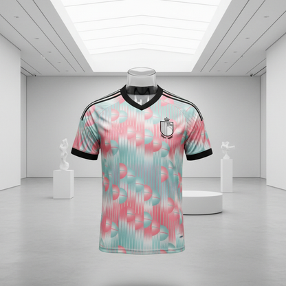 Camiseta personalizada de aficionado de Bélgica Mundial 2026
