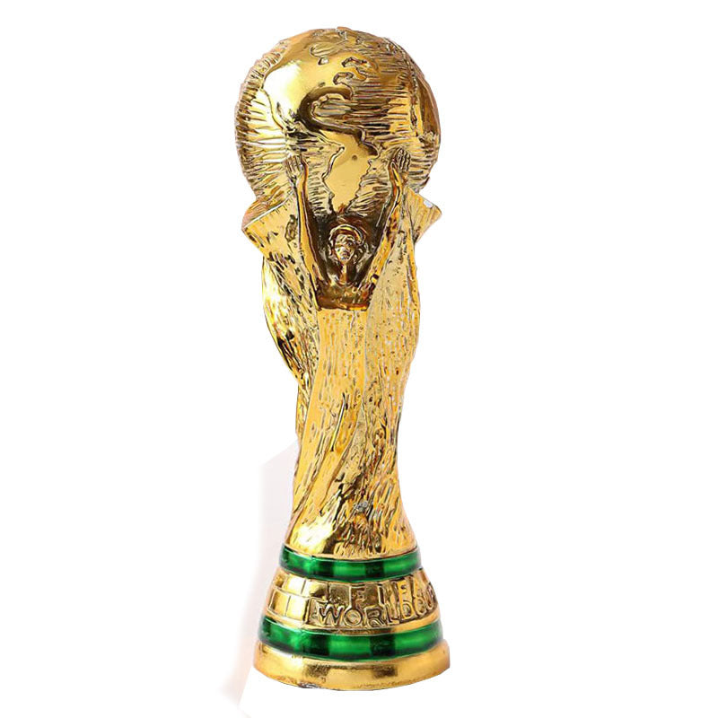 World Cup Football Hercules Cup 2022 Qatar Trophy Fan Bar Lottery Station Ornament Bar Decoration