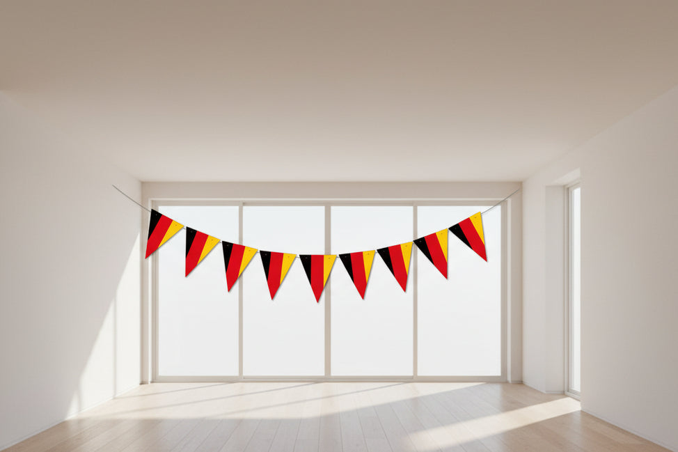 Football Game Theme World Cup 32 Teams String Flag Pennant World Cup Decoration Fans Cheering Flag