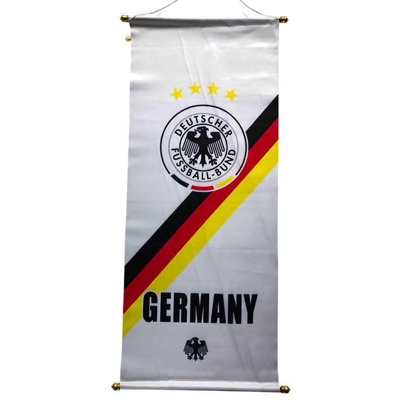 Foreign Trade World Cup Atmosphere Flags, Fan Merchandise, Decorative Flags Of German And Portuguese Football Clubs, Champions League Gifts