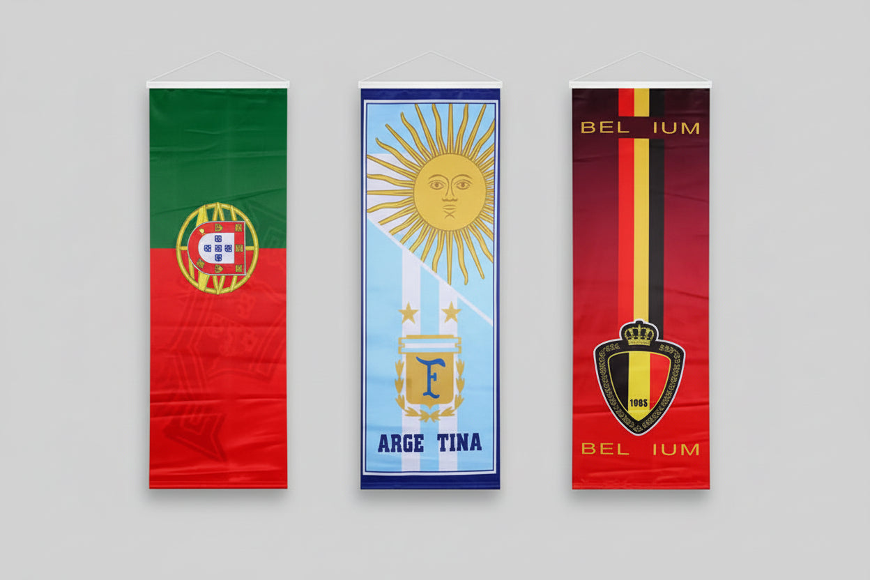 Foreign Trade World Cup Atmosphere Flags, Fan Merchandise, Decorative Flags Of German And Portuguese Football Clubs, Champions League Gifts