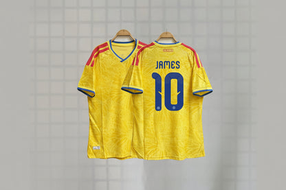 2026 World Cup Colombia/Suarez Diaz James Falcao Home Player Football Uniform