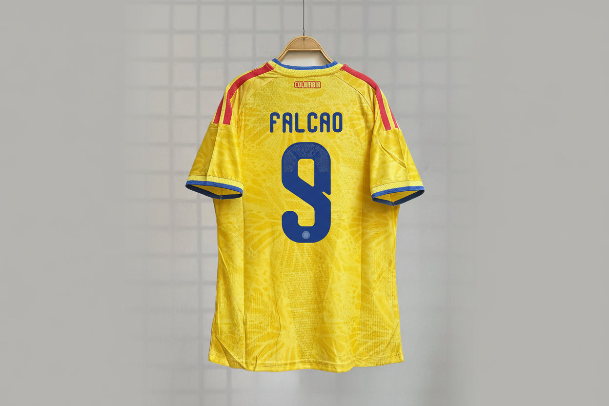 2026 World Cup Colombia/Suarez Diaz James Falcao Home Player Football Uniform