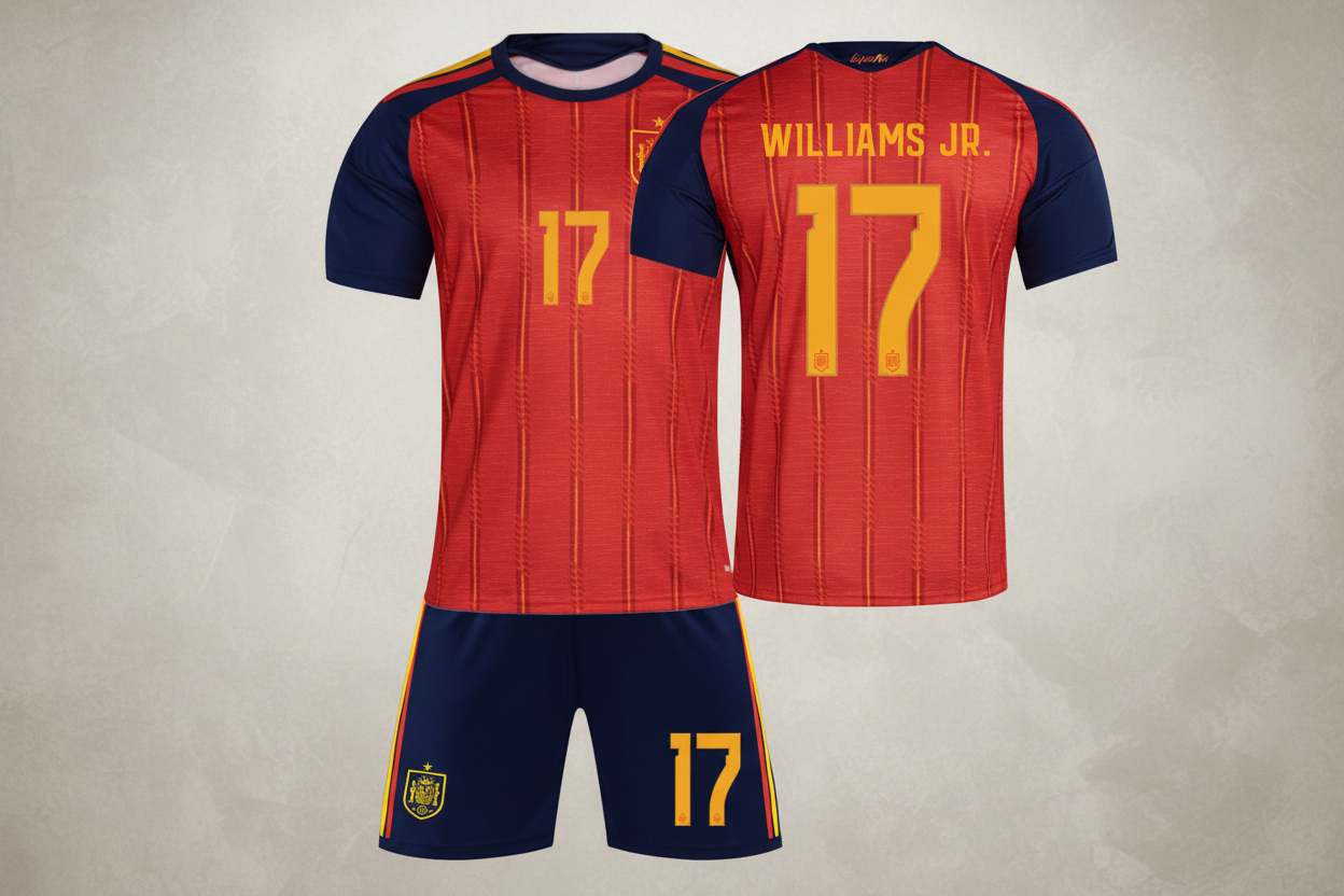 2026 World Cup Spain Custom Jersey