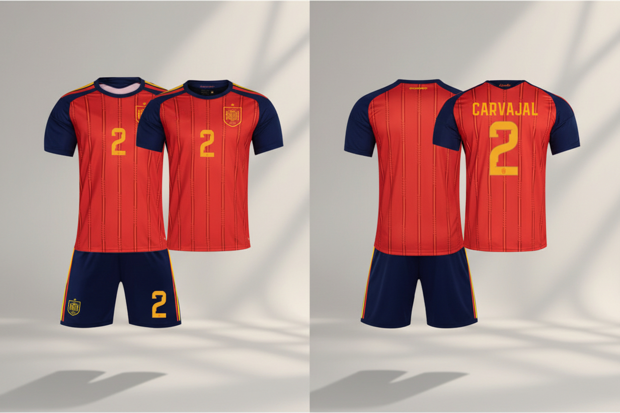 2026 World Cup Spain Custom Jersey