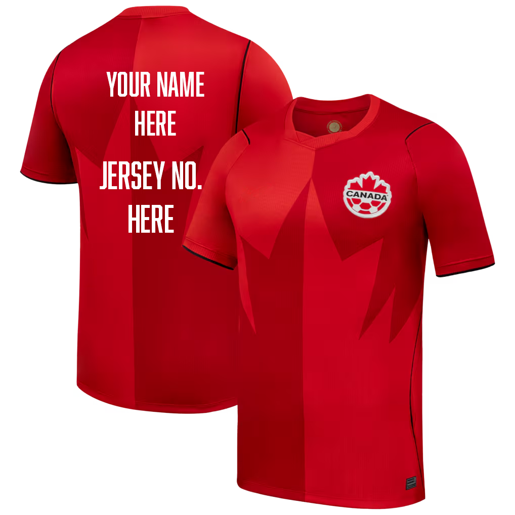 2026 Canada World Cup Custom Jersey